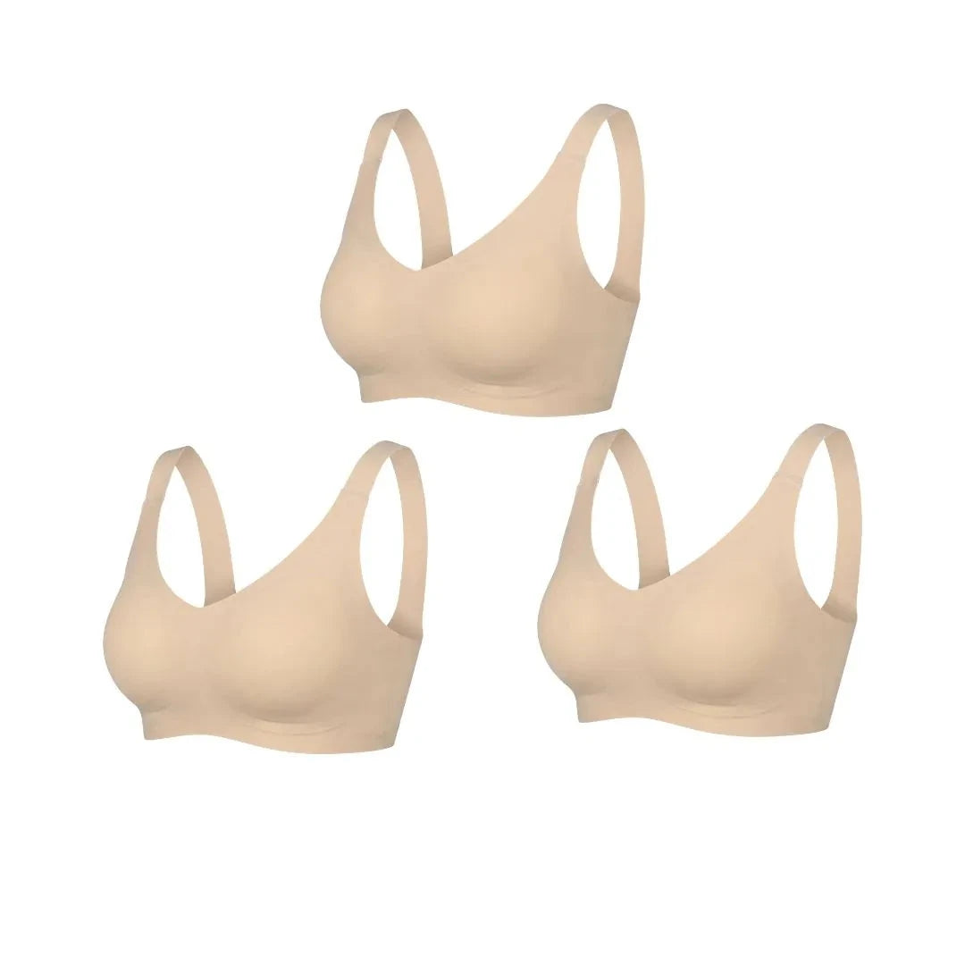 Kit 3 Sutiãs Sustentação Midas - 54% OFF + Calcinha Grátis