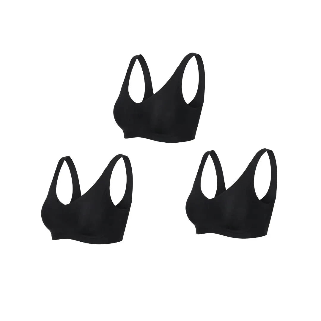 Kit 3 Sutiãs Sustentação Midas - 54% OFF + Calcinha Grátis