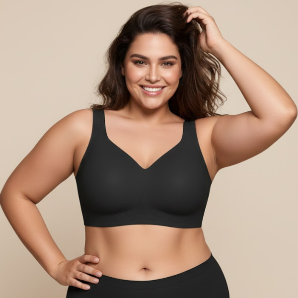Kit 3 Sutiãs Luna Comfort™ - Efeito Invisível e Zero Marcas