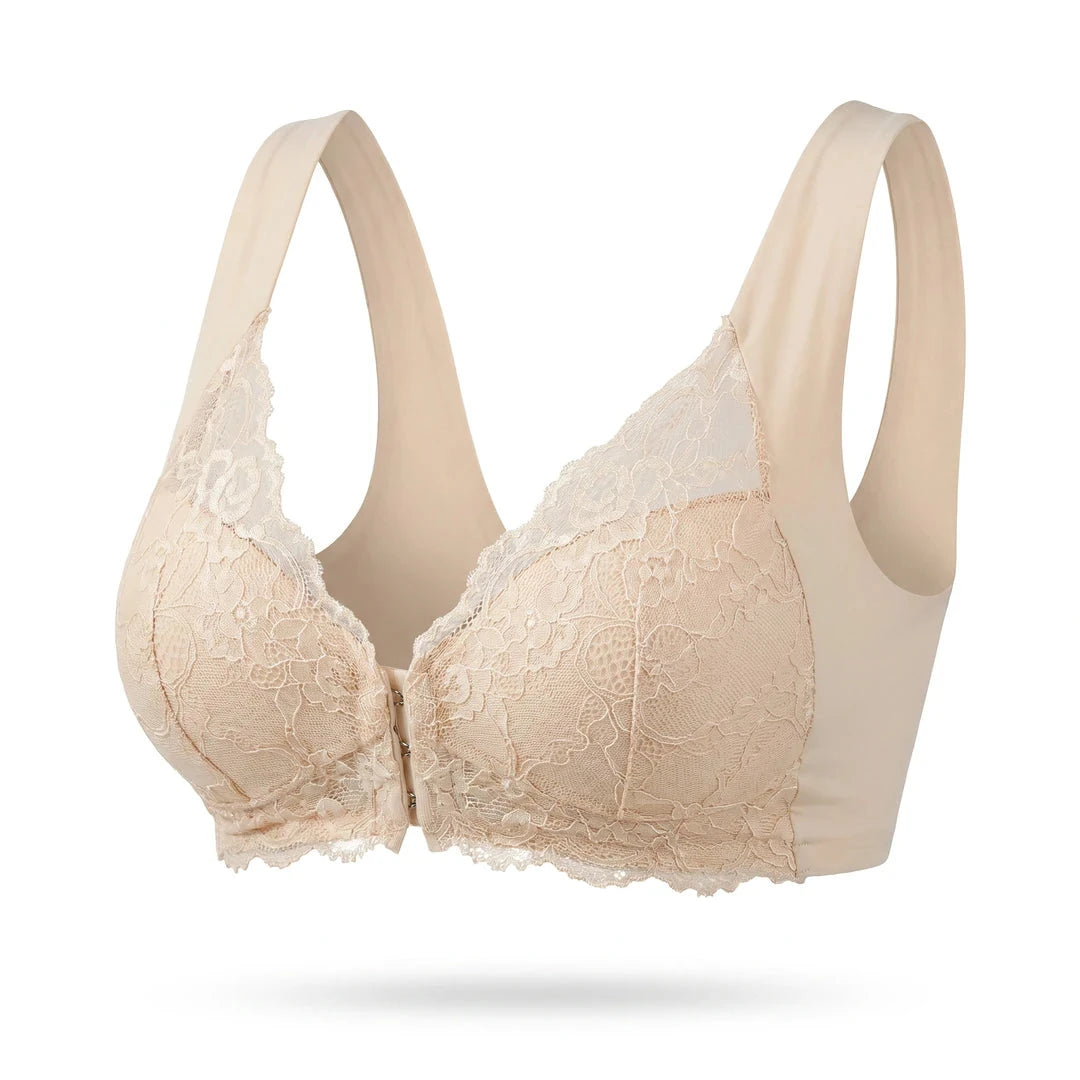 Sutiã Lace Up - capa bege