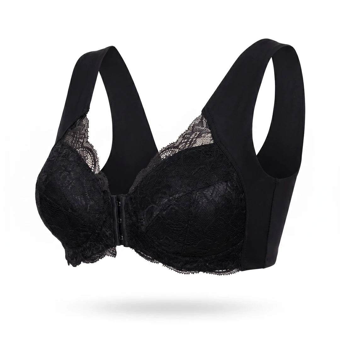 Sutiã Lace Up - capa preta