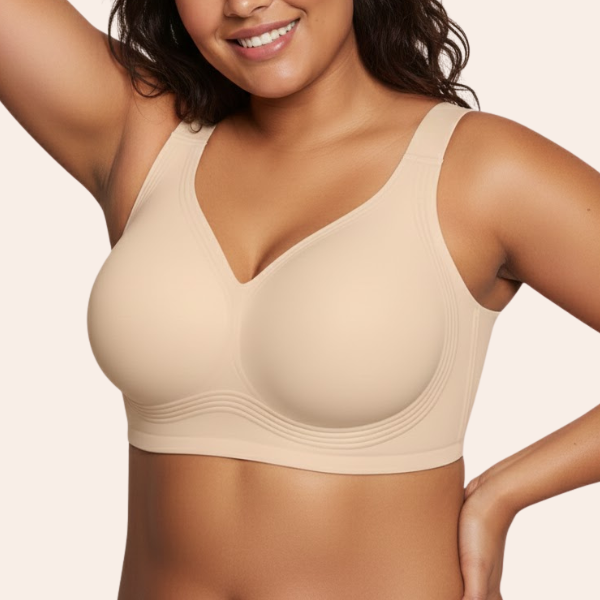 Kit 3 Sutiãs Luna Comfort™ - Efeito Invisível e Zero Marcas